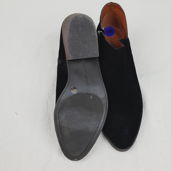 Lucky Brand fenley leather ankle bootie size 8.5 - Picture 9 of 10